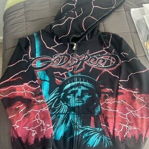 Godspeed Voltage Zip Hoodie V2 (Red)